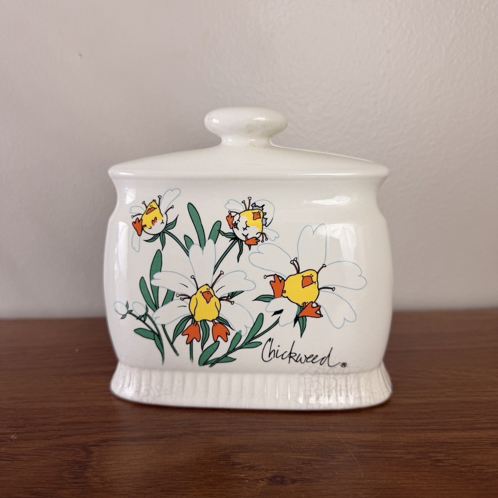 Vintage Petal Pets Chickweed Ceramic Napkin Holder Cottagecore Japan Artmark1989